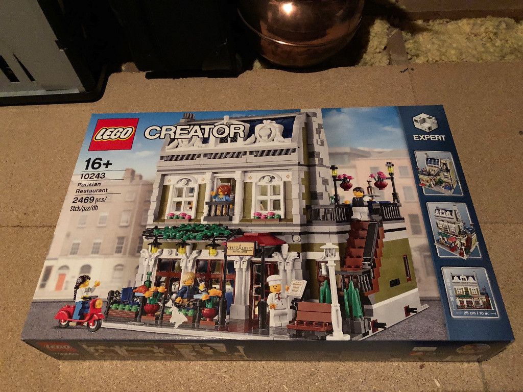 lego parisian restaurant sale